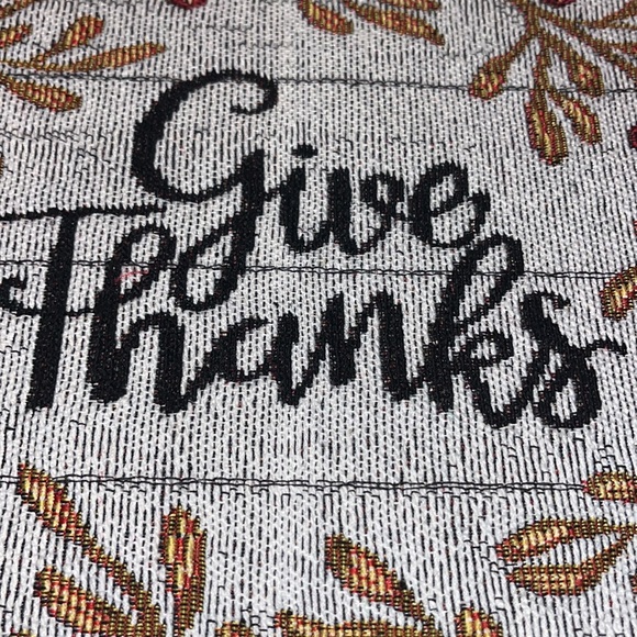 Home Collection “Give Thanks” Set of 4 Place Mats NWT - Picture 3 of 4